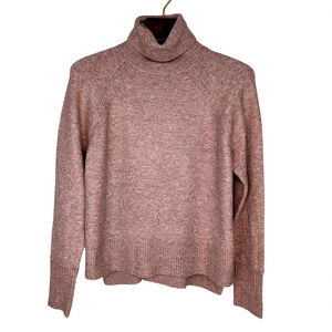 Vince Camuto Women's Soft Pink Turtleneck Sweater Size Small